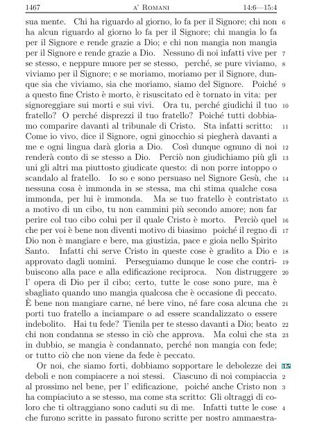 La Sacra Bibbia (Giovanni Diodati) - Un poisson dans le net