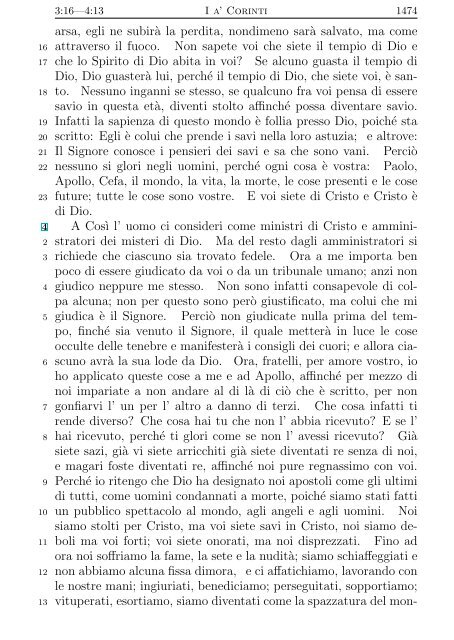 La Sacra Bibbia (Giovanni Diodati) - Un poisson dans le net