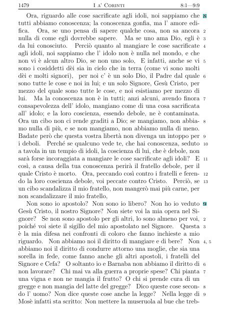 La Sacra Bibbia (Giovanni Diodati) - Un poisson dans le net