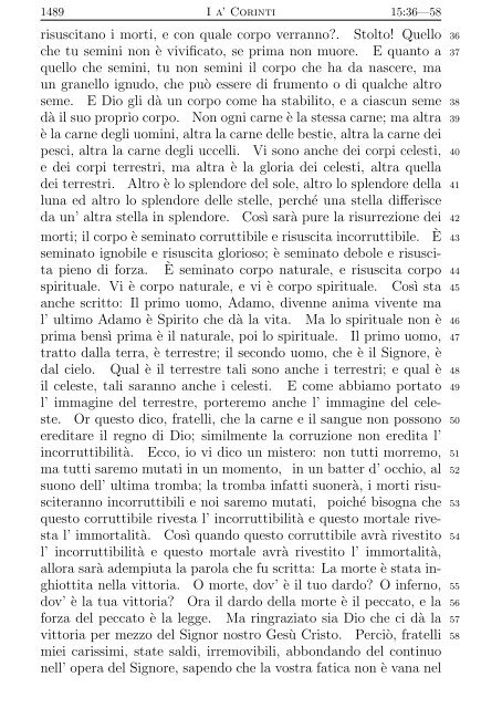 La Sacra Bibbia (Giovanni Diodati) - Un poisson dans le net