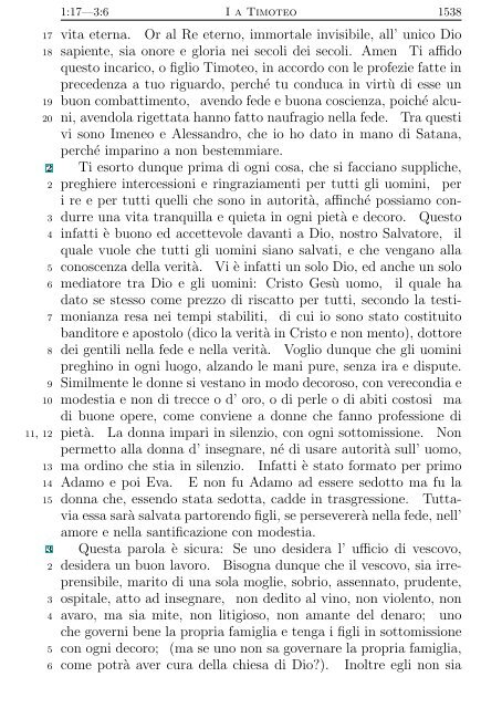 La Sacra Bibbia (Giovanni Diodati) - Un poisson dans le net