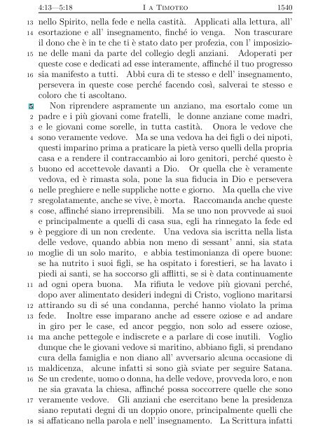 La Sacra Bibbia (Giovanni Diodati) - Un poisson dans le net