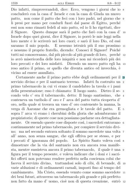 La Sacra Bibbia (Giovanni Diodati) - Un poisson dans le net