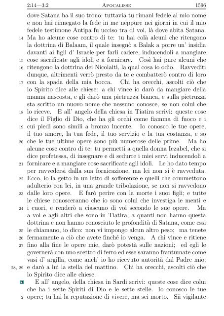 La Sacra Bibbia (Giovanni Diodati) - Un poisson dans le net