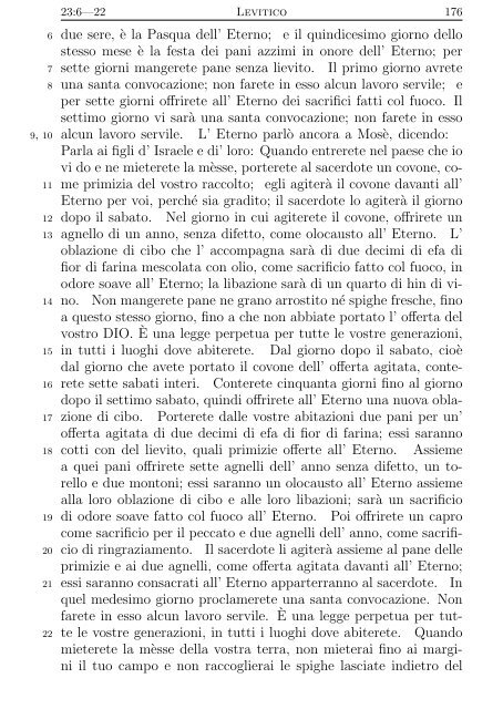 La Sacra Bibbia (Giovanni Diodati) - Un poisson dans le net