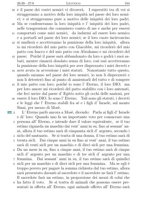 La Sacra Bibbia (Giovanni Diodati) - Un poisson dans le net