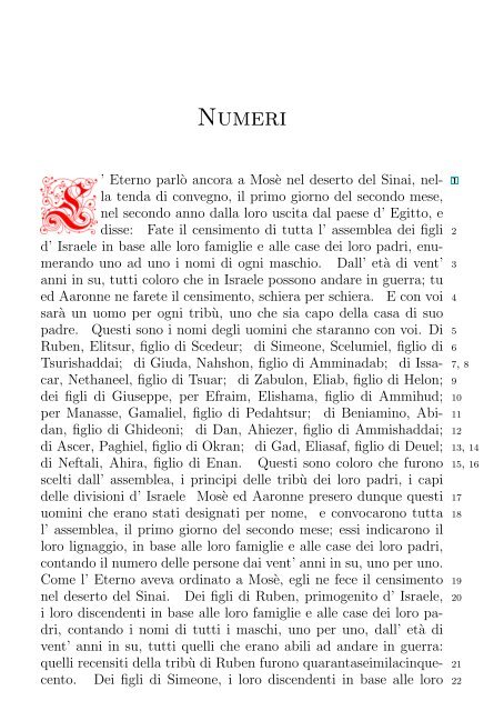 La Sacra Bibbia (Giovanni Diodati) - Un poisson dans le net