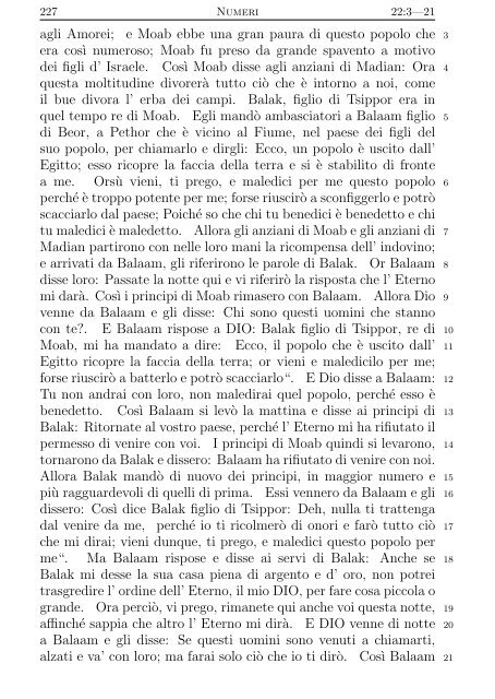 La Sacra Bibbia (Giovanni Diodati) - Un poisson dans le net