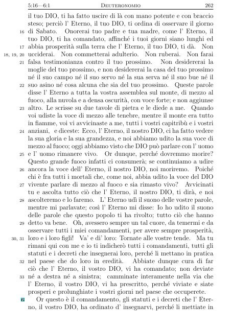 La Sacra Bibbia (Giovanni Diodati) - Un poisson dans le net