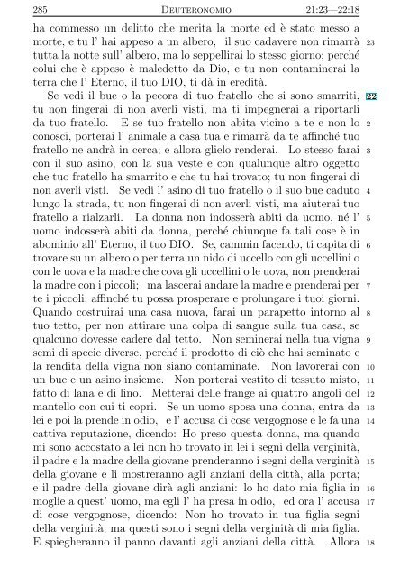 La Sacra Bibbia (Giovanni Diodati) - Un poisson dans le net