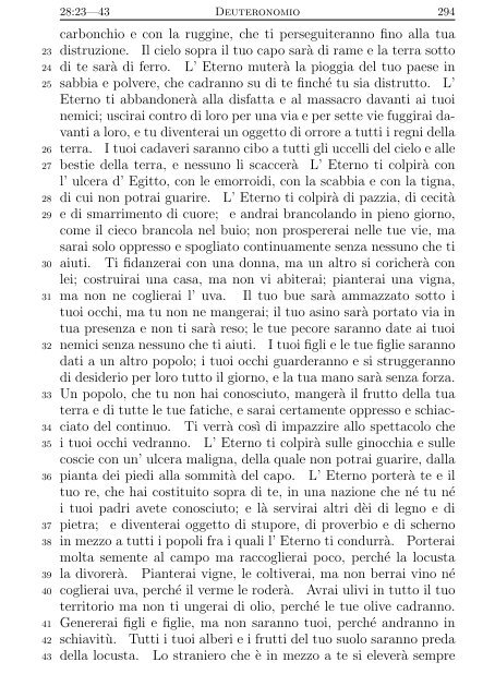 La Sacra Bibbia (Giovanni Diodati) - Un poisson dans le net