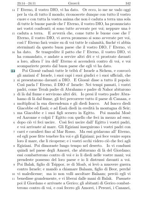 La Sacra Bibbia (Giovanni Diodati) - Un poisson dans le net