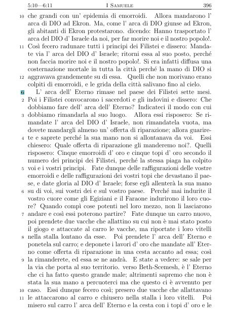 La Sacra Bibbia (Giovanni Diodati) - Un poisson dans le net