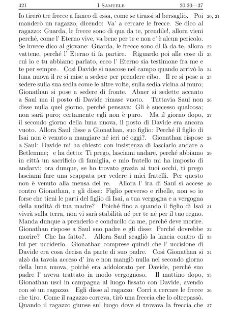 La Sacra Bibbia (Giovanni Diodati) - Un poisson dans le net