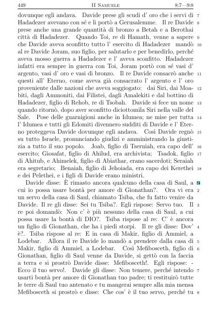 La Sacra Bibbia (Giovanni Diodati) - Un poisson dans le net