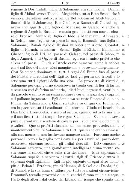 La Sacra Bibbia (Giovanni Diodati) - Un poisson dans le net