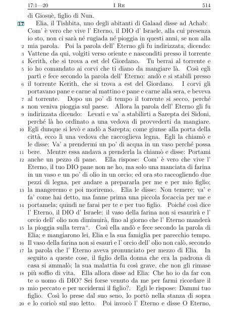 La Sacra Bibbia (Giovanni Diodati) - Un poisson dans le net