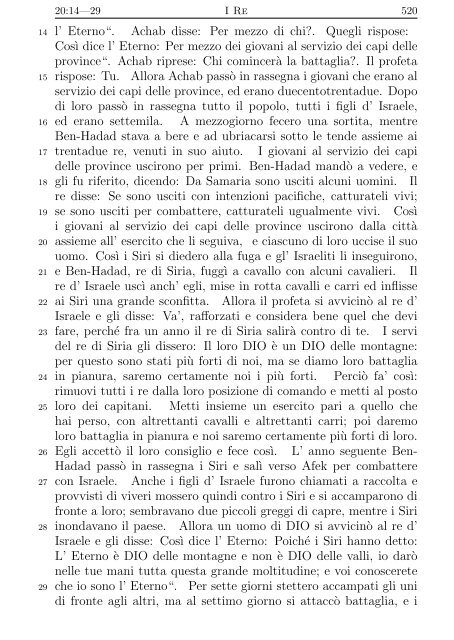 La Sacra Bibbia (Giovanni Diodati) - Un poisson dans le net