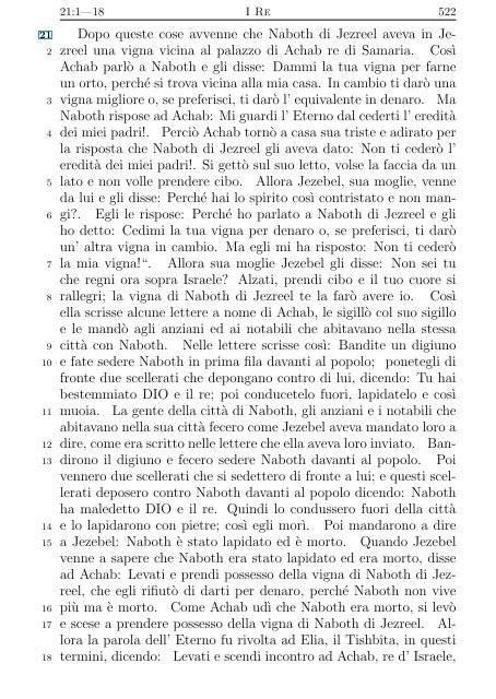 La Sacra Bibbia (Giovanni Diodati) - Un poisson dans le net