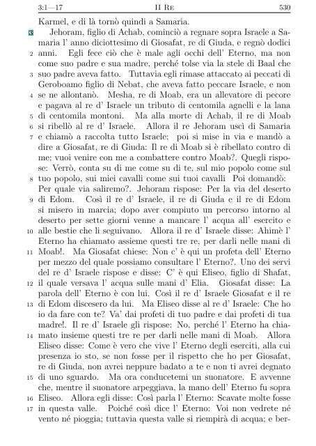 La Sacra Bibbia (Giovanni Diodati) - Un poisson dans le net