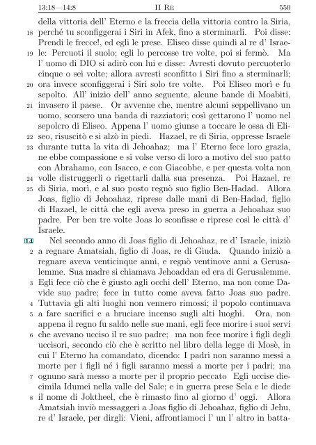 La Sacra Bibbia (Giovanni Diodati) - Un poisson dans le net