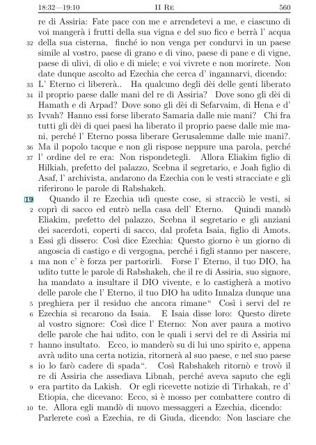 La Sacra Bibbia (Giovanni Diodati) - Un poisson dans le net