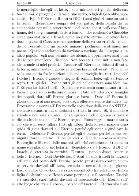 La Sacra Bibbia (Giovanni Diodati) - Un poisson dans le net