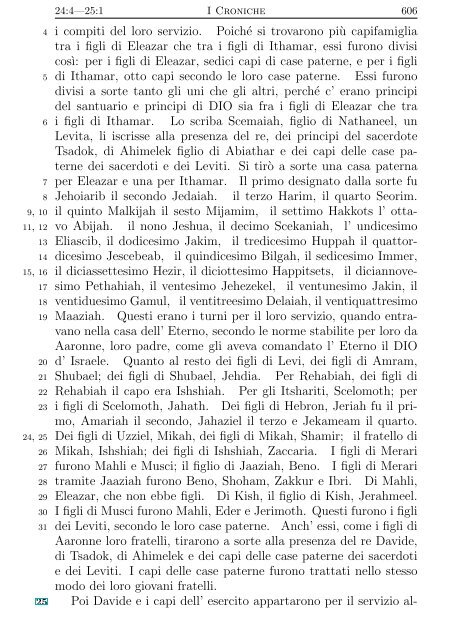 La Sacra Bibbia (Giovanni Diodati) - Un poisson dans le net