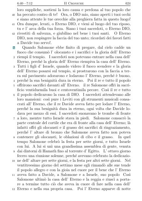 La Sacra Bibbia (Giovanni Diodati) - Un poisson dans le net