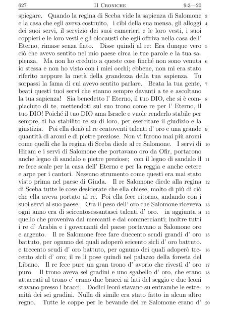 La Sacra Bibbia (Giovanni Diodati) - Un poisson dans le net