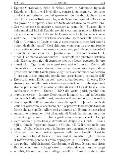 La Sacra Bibbia (Giovanni Diodati) - Un poisson dans le net