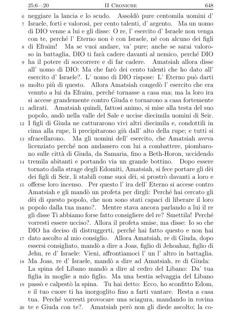 La Sacra Bibbia (Giovanni Diodati) - Un poisson dans le net