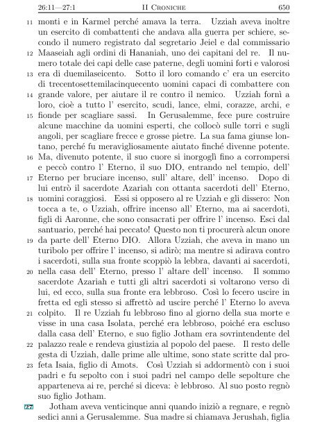 La Sacra Bibbia (Giovanni Diodati) - Un poisson dans le net