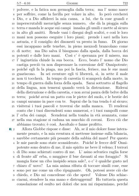 La Sacra Bibbia (Giovanni Diodati) - Un poisson dans le net