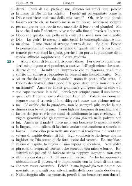 La Sacra Bibbia (Giovanni Diodati) - Un poisson dans le net