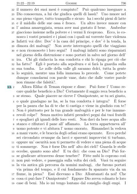 La Sacra Bibbia (Giovanni Diodati) - Un poisson dans le net