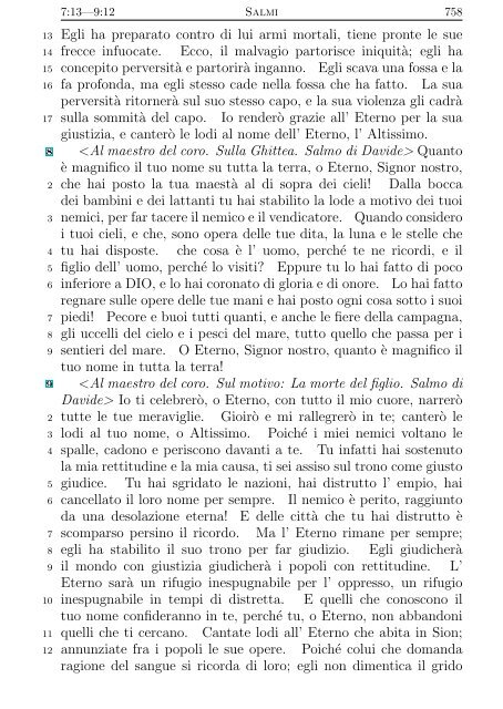 La Sacra Bibbia (Giovanni Diodati) - Un poisson dans le net