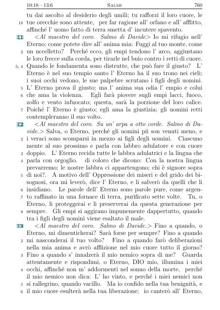 La Sacra Bibbia (Giovanni Diodati) - Un poisson dans le net