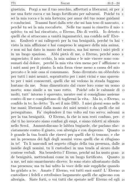 La Sacra Bibbia (Giovanni Diodati) - Un poisson dans le net