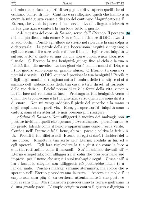 La Sacra Bibbia (Giovanni Diodati) - Un poisson dans le net