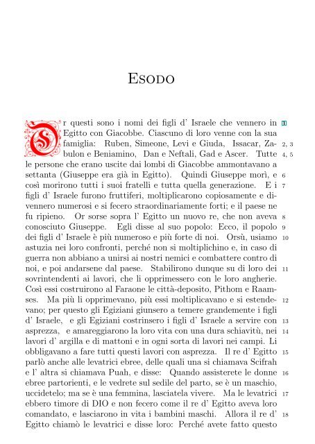 La Sacra Bibbia (Giovanni Diodati) - Un poisson dans le net