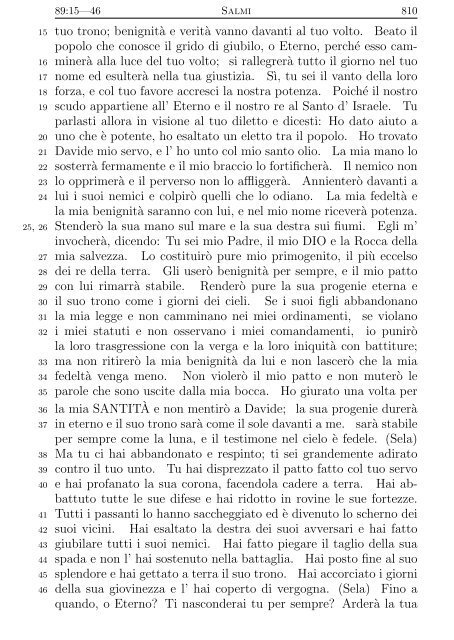 La Sacra Bibbia (Giovanni Diodati) - Un poisson dans le net