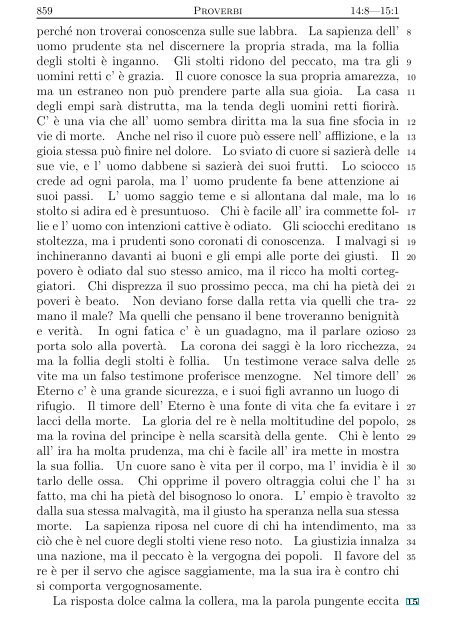 La Sacra Bibbia (Giovanni Diodati) - Un poisson dans le net