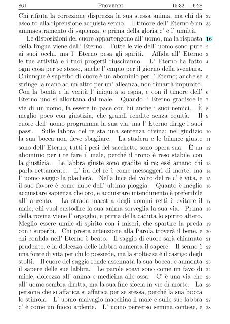 La Sacra Bibbia (Giovanni Diodati) - Un poisson dans le net