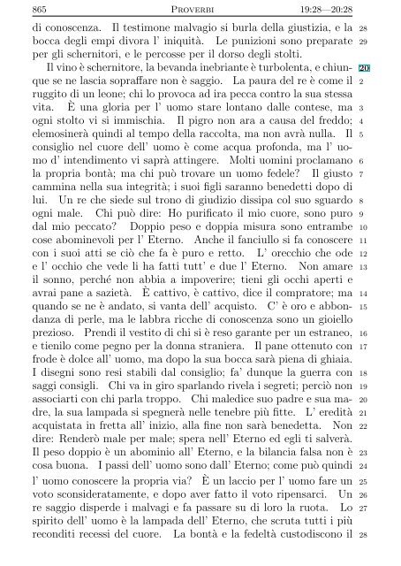 La Sacra Bibbia (Giovanni Diodati) - Un poisson dans le net