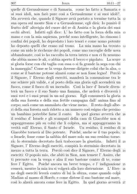 La Sacra Bibbia (Giovanni Diodati) - Un poisson dans le net