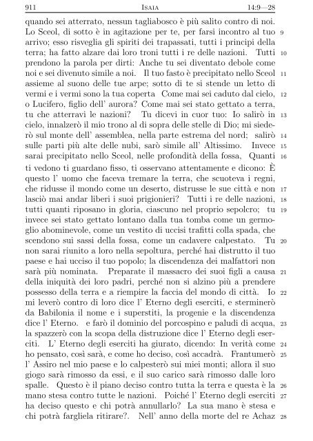 La Sacra Bibbia (Giovanni Diodati) - Un poisson dans le net