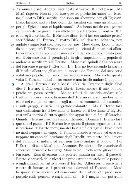 La Sacra Bibbia (Giovanni Diodati) - Un poisson dans le net