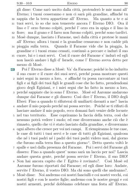 La Sacra Bibbia (Giovanni Diodati) - Un poisson dans le net