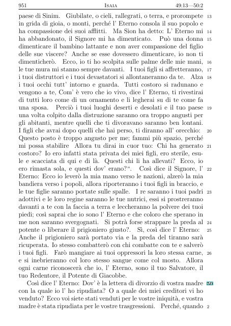 La Sacra Bibbia (Giovanni Diodati) - Un poisson dans le net